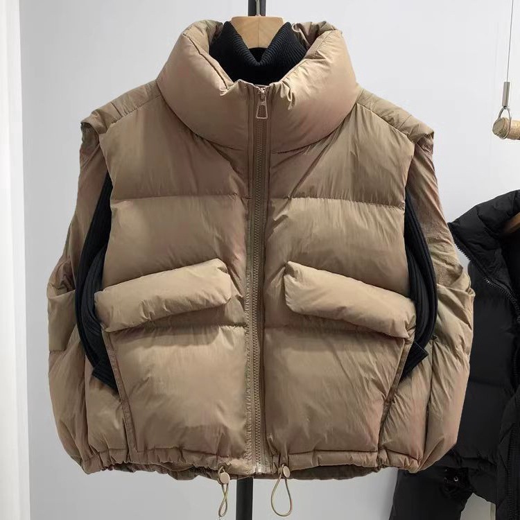 Puffer Vest Fashion Women - Autumn Puffer Jacket Loose Down Jacket