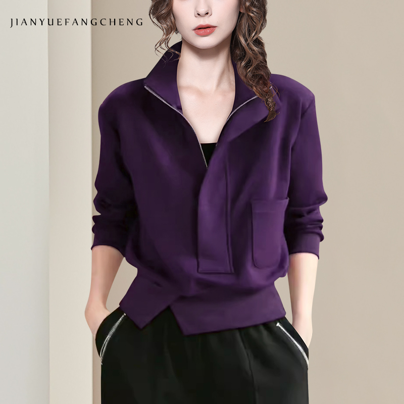 Women Knit Sweatshirts Half Zi - đánh giá và giá Women'S Fashion Quarter Zip