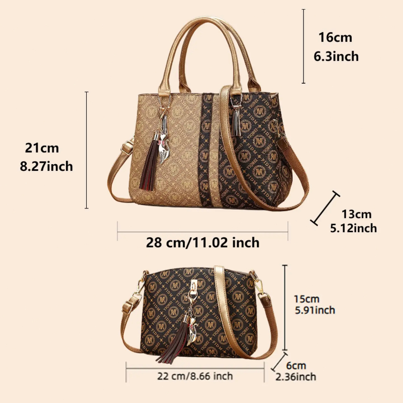 Women's Handbag Set with Shoul - đánh giá và giá Crossbody Bag Women