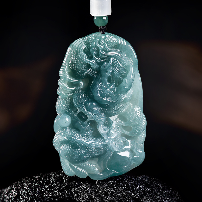 Natural Burmese Jadeite Dragon - đánh giá và giá Women Fashion Designers