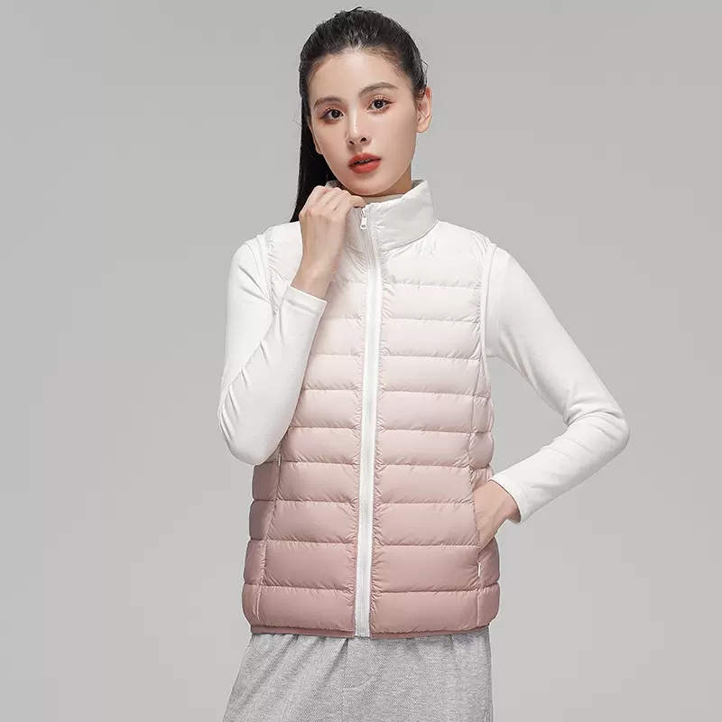 Thời Trang Nữ Gradient Siêu Nh - đánh giá và giá Puffer Vest Fashion Women