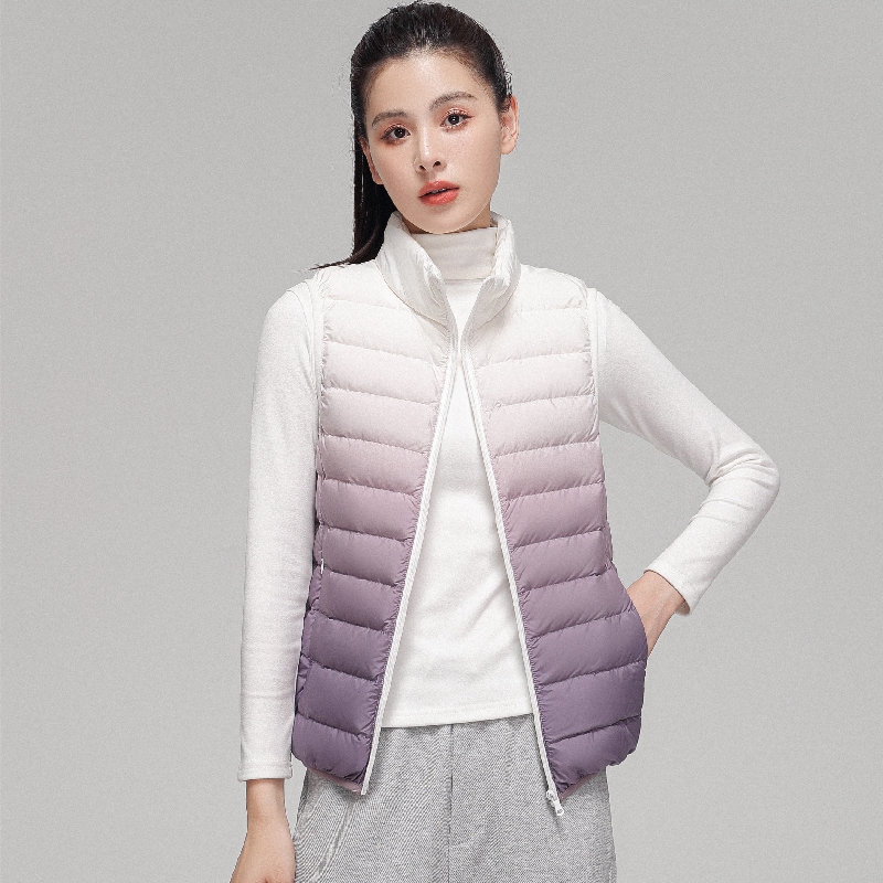 Thời Trang Nữ Gradient Siêu Nh - đánh giá và giá Puffer Vest Fashion Women