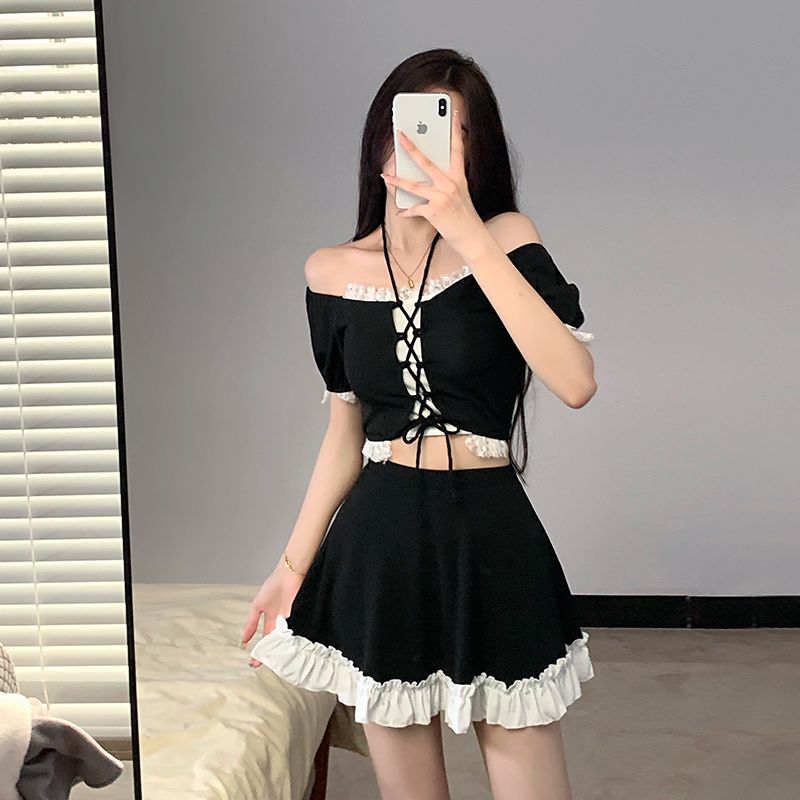 Instagram Style Women Two Piec - đánh giá và giá Women Fashion Korean