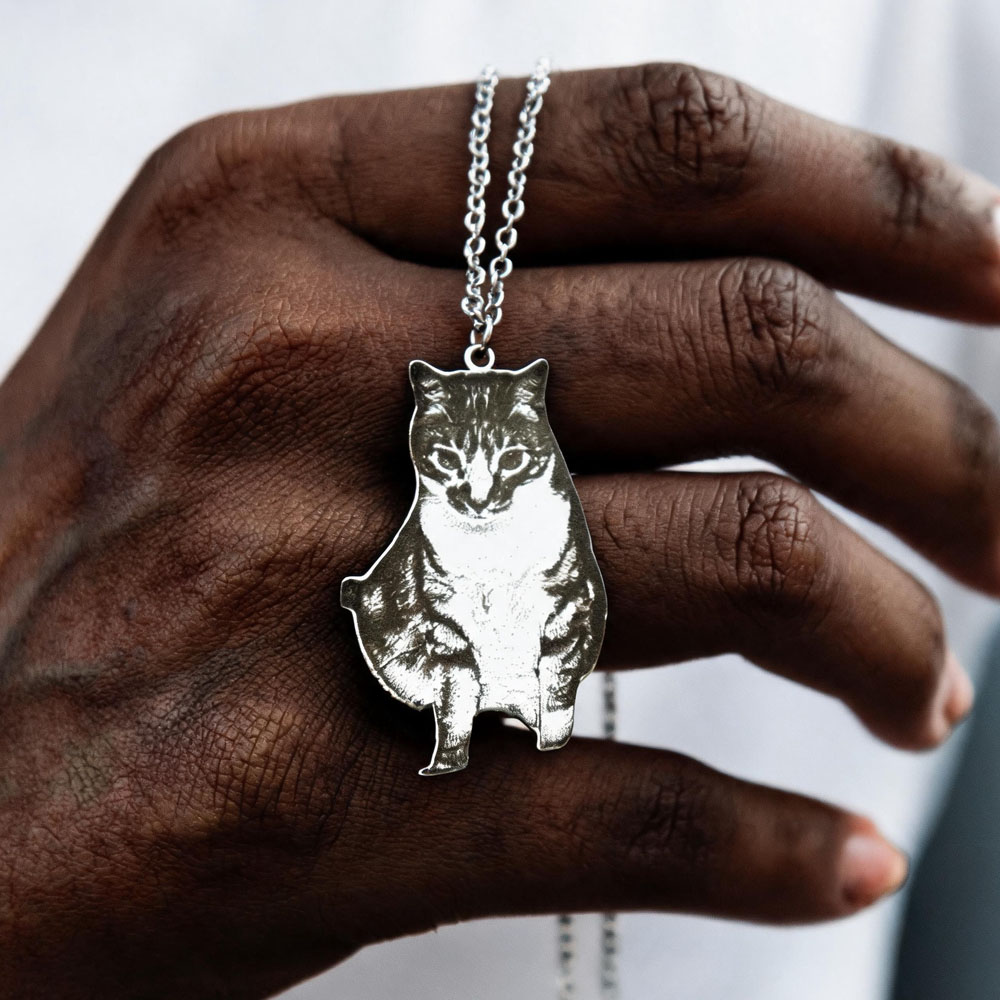 Custom Engrave Pet Photo Neckl - đánh giá và giá Xl Women'S Fashion