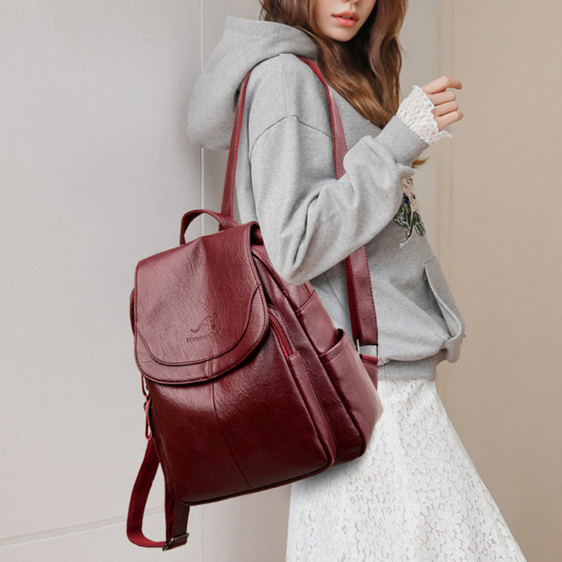 Nóng Bagpack Nữ Thiết Kế Ba Lô - đánh giá và giá Women Fashion Online