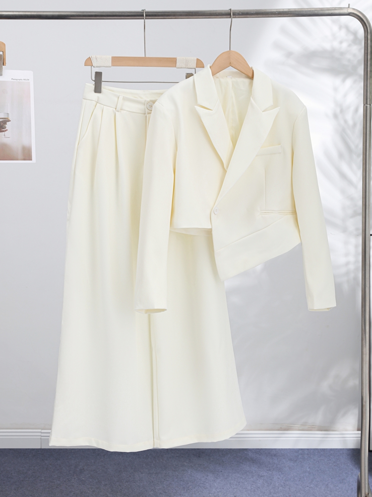 Solid Women Officewear Lapel P - đánh giá và giá Wide Leg Palazzo Pants