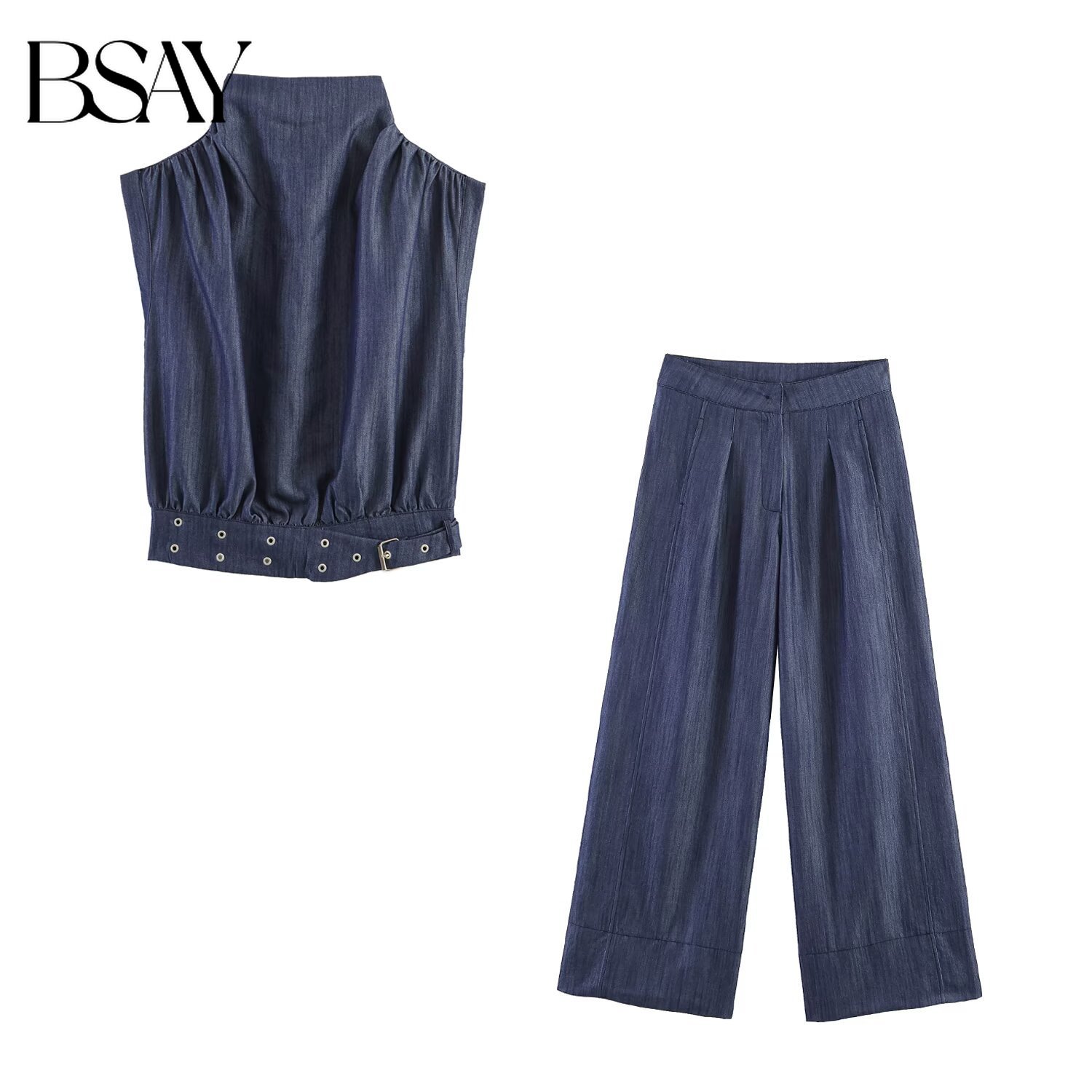 BSAY Fashion Women's Two Piece - đánh giá và giá Wide Leg Palazzo Pants