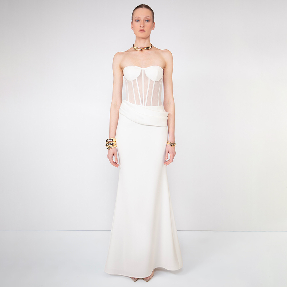Sexy See-through Fishbone Even - đánh giá và giá Women Fashion Dress Names