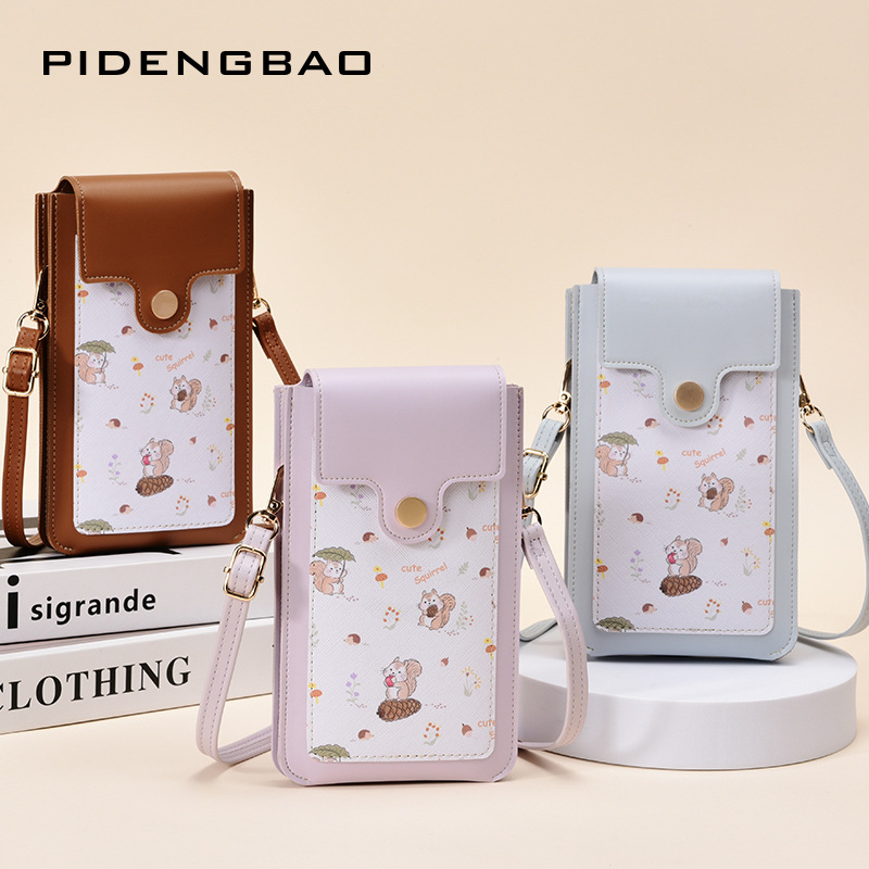 New Cute Squirrel Pattern Touc - đánh giá và giá Crossbody Bag Women