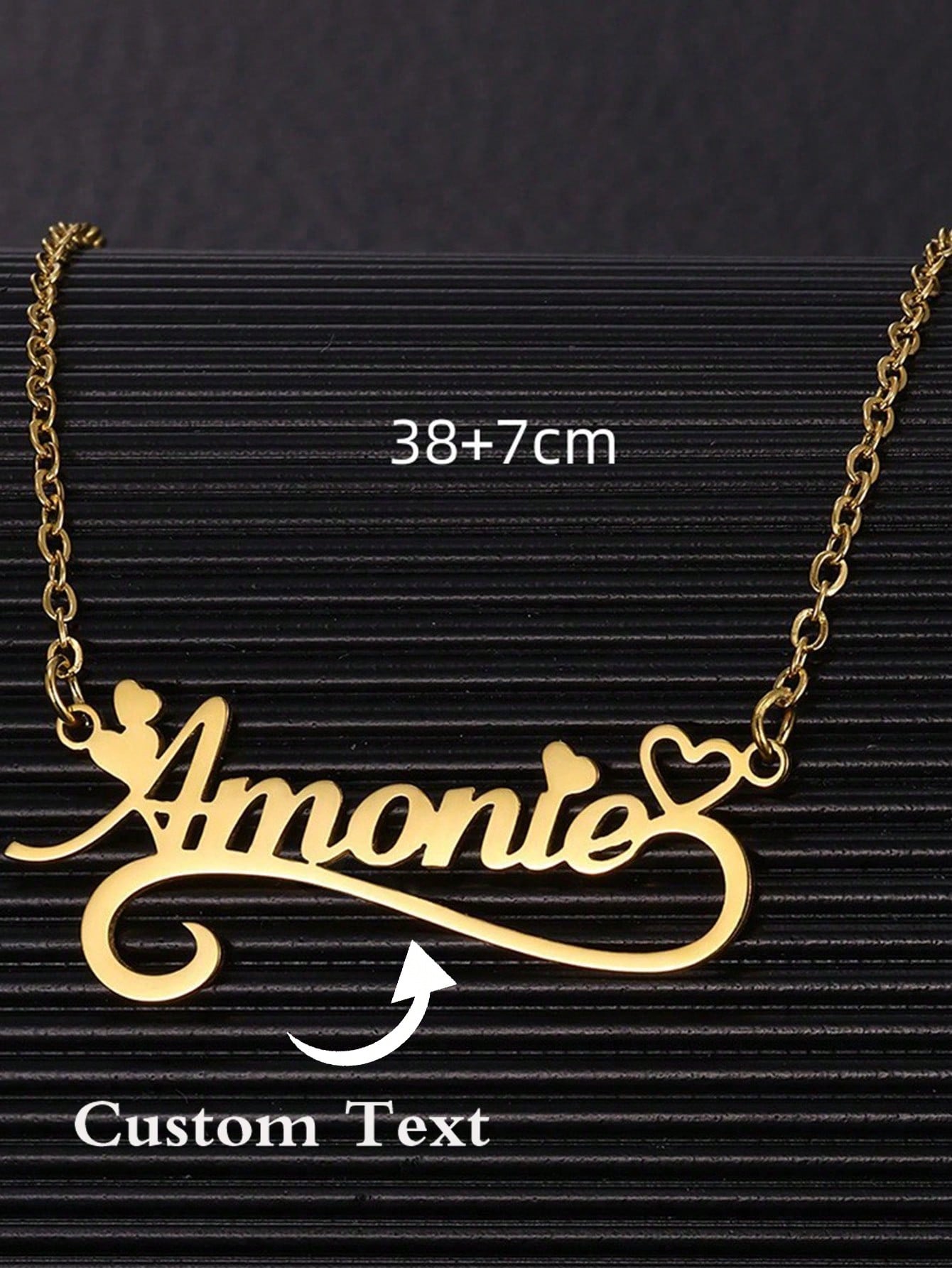 Custom Name Hollow Heart Neckl - đánh giá và giá Women Fashion Names