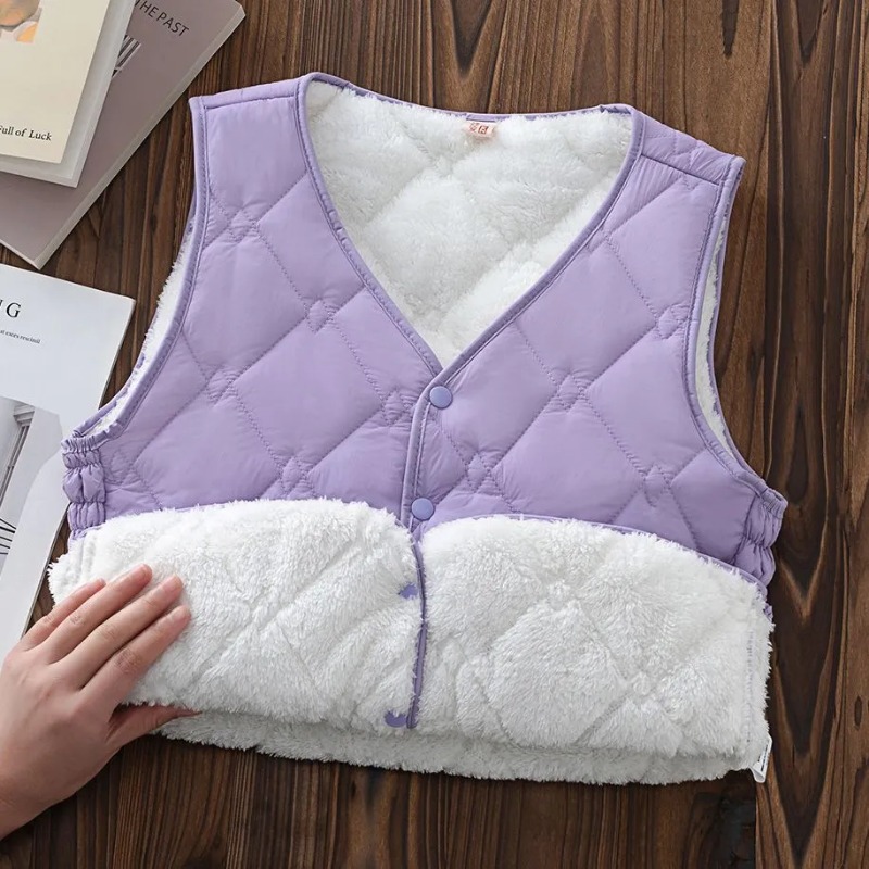 Vintage Women Lace-up V-neck S - đánh giá và giá Puffer Vest Fashion Women