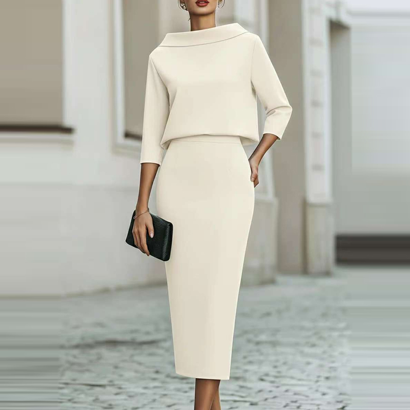 Elegant Solid Slim Half Skirts - đánh giá và giá Women'S Fashion Quarter Zip