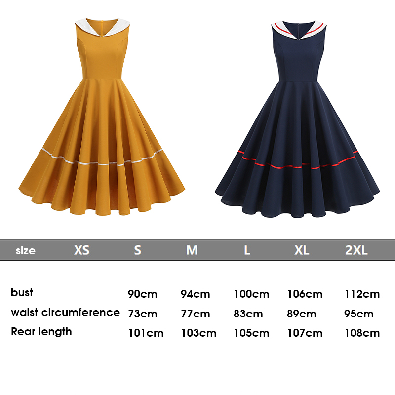 50s 60s Vintage Navy Style Dr - đánh giá và giá Women'S Fashion Of The 60S