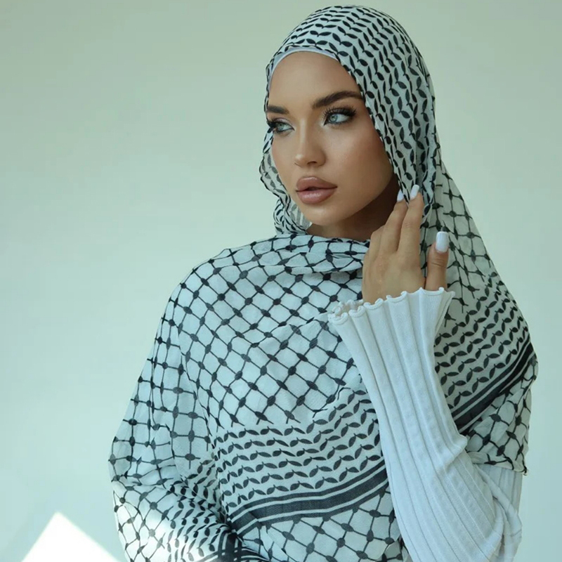 2/Pcs Arab Chiffon Scarf Women - đánh giá và giá Women Fashion Uae