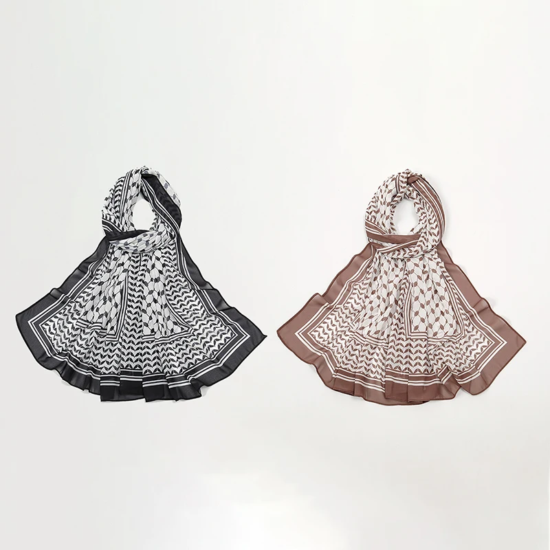2/Pcs Arab Chiffon Scarf Women - đánh giá và giá Women Fashion Uae