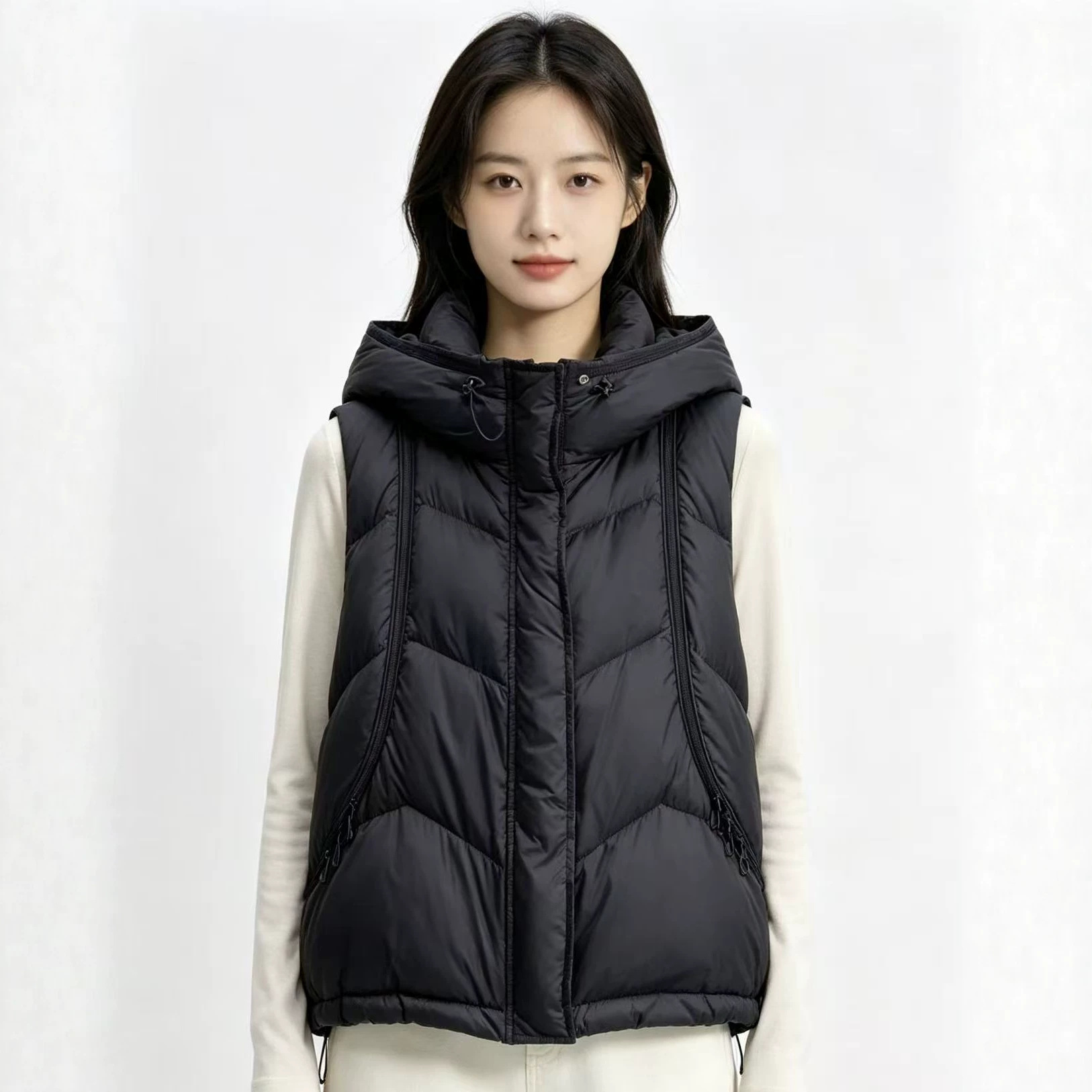 Autumn Winter Women Down Cotto - đánh giá và giá Puffer Vest Fashion Women