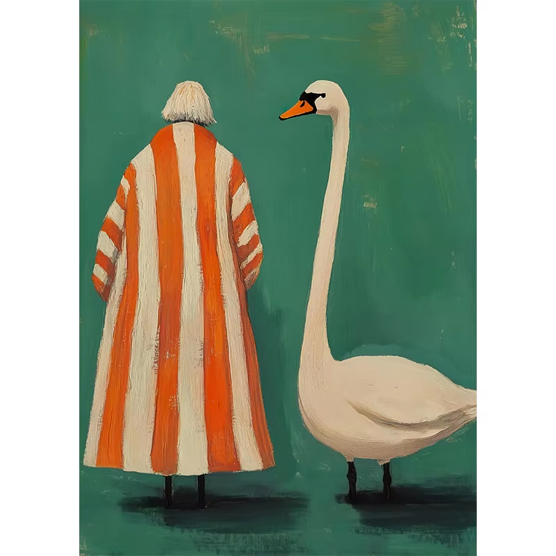 Oil Painting Retro Abstract 60 - đánh giá và giá Women'S Fashion Of The 60S
