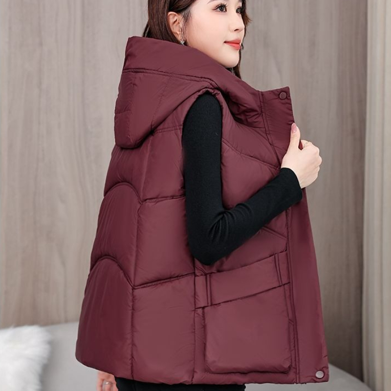 Winter 2026 Fashionable Oversi - đánh giá và giá Puffer Vest Fashion Women