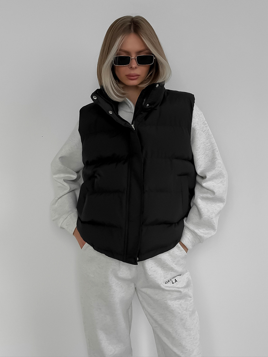 Women's Autumn Winter Sleevele - đánh giá và giá Puffer Vest Fashion Women
