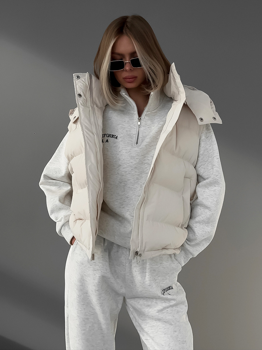 Women's Autumn Winter Sleevele - đánh giá và giá Puffer Vest Fashion Women