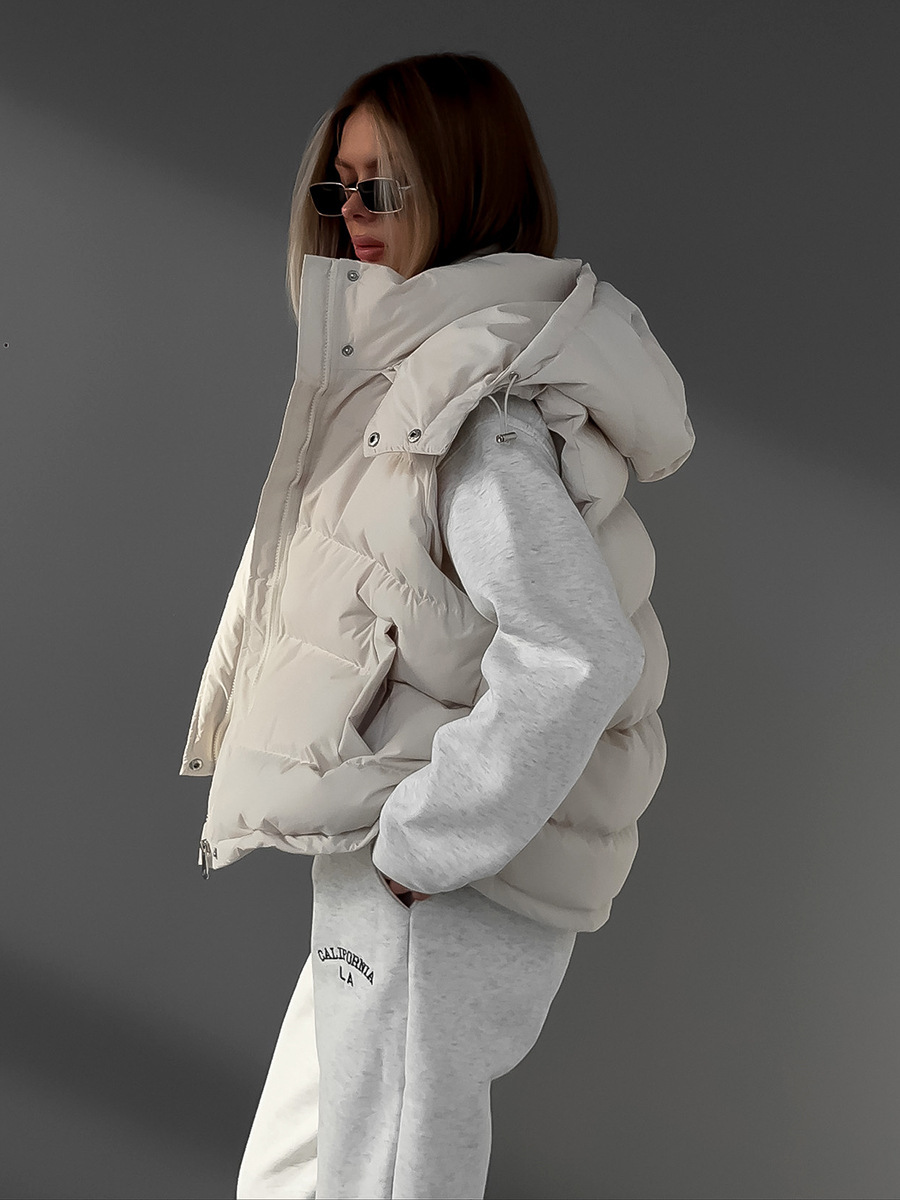 Women's Autumn Winter Sleevele - đánh giá và giá Puffer Vest Fashion Women