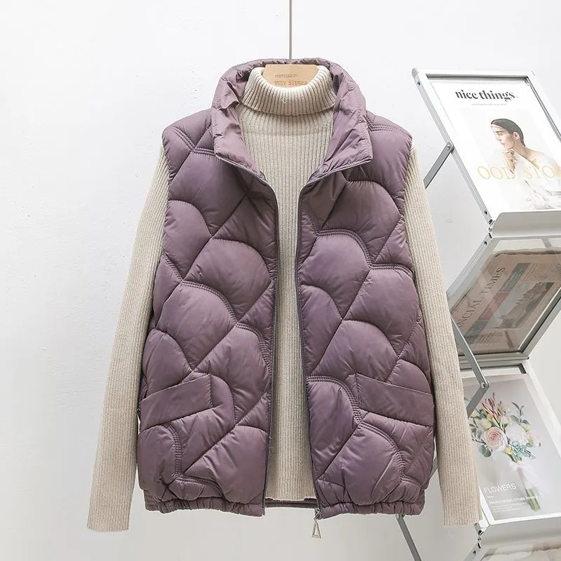 2025 New Puff Vest Women Winte - đánh giá và giá Puffer Vest Fashion Women