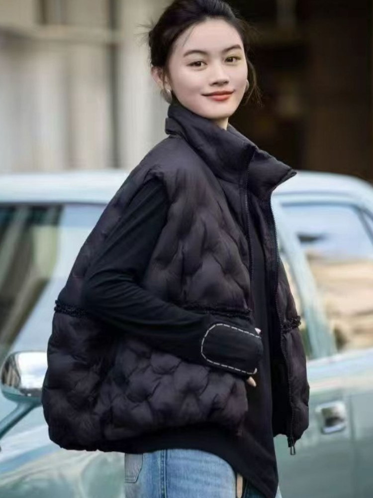 Fashion Y2k Down Vest Women Wi - đánh giá và giá Puffer Vest Fashion Women