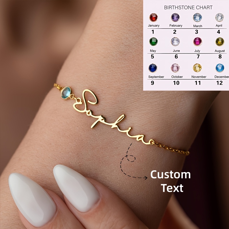 Customized Fashion Name Bracel - đánh giá và giá Xl Women'S Fashion
