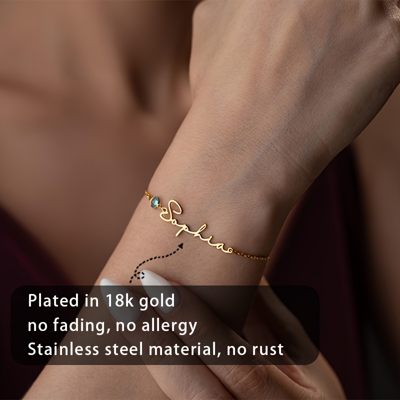 Customized Fashion Name Bracel - đánh giá và giá Xl Women'S Fashion