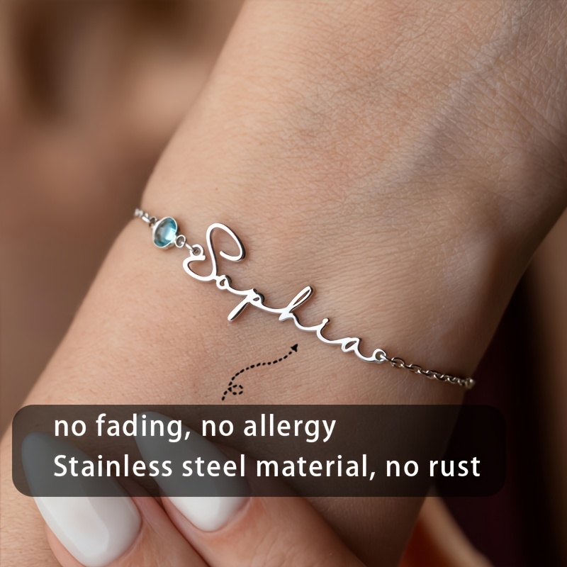 Customized Fashion Name Bracel - đánh giá và giá Xl Women'S Fashion