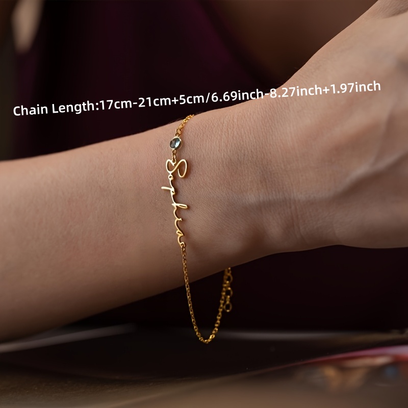 Customized Fashion Name Bracel - đánh giá và giá Xl Women'S Fashion
