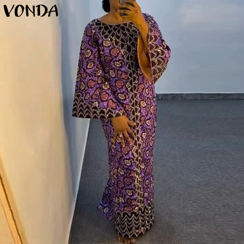 Plus Size VONDA Bohemian Dress - đánh giá và giá Maxi Dress Boho