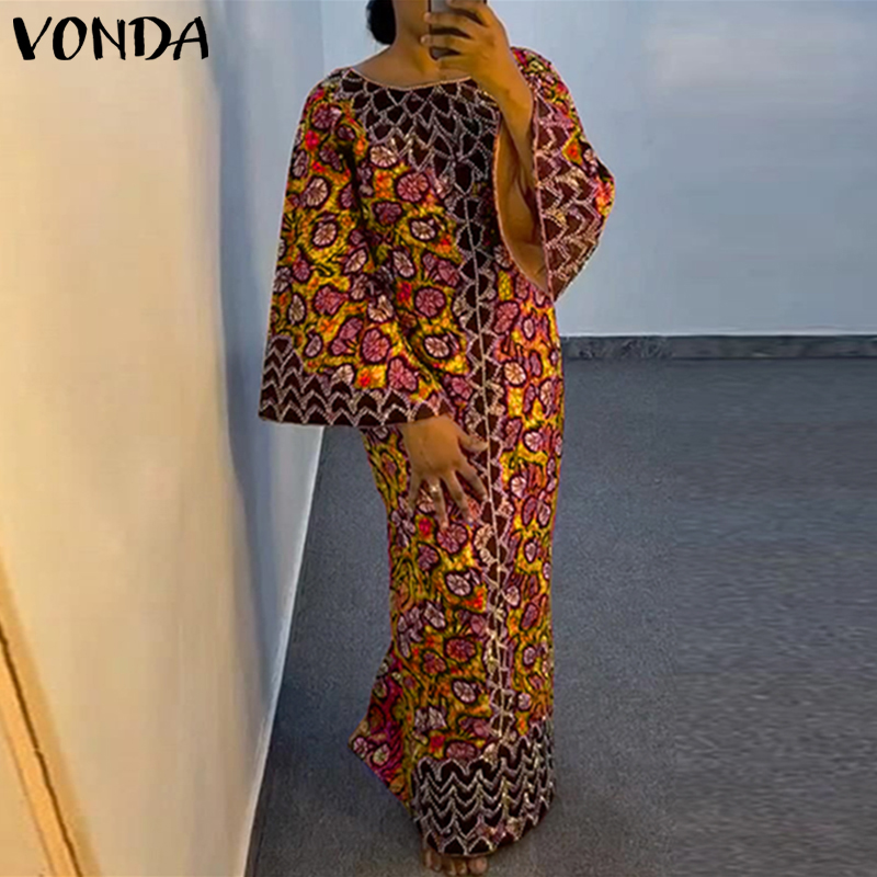 Plus Size VONDA Bohemian Dress - đánh giá và giá Maxi Dress Boho