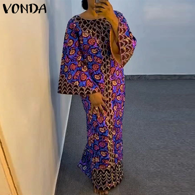 Plus Size VONDA Bohemian Dress - đánh giá và giá Maxi Dress Boho