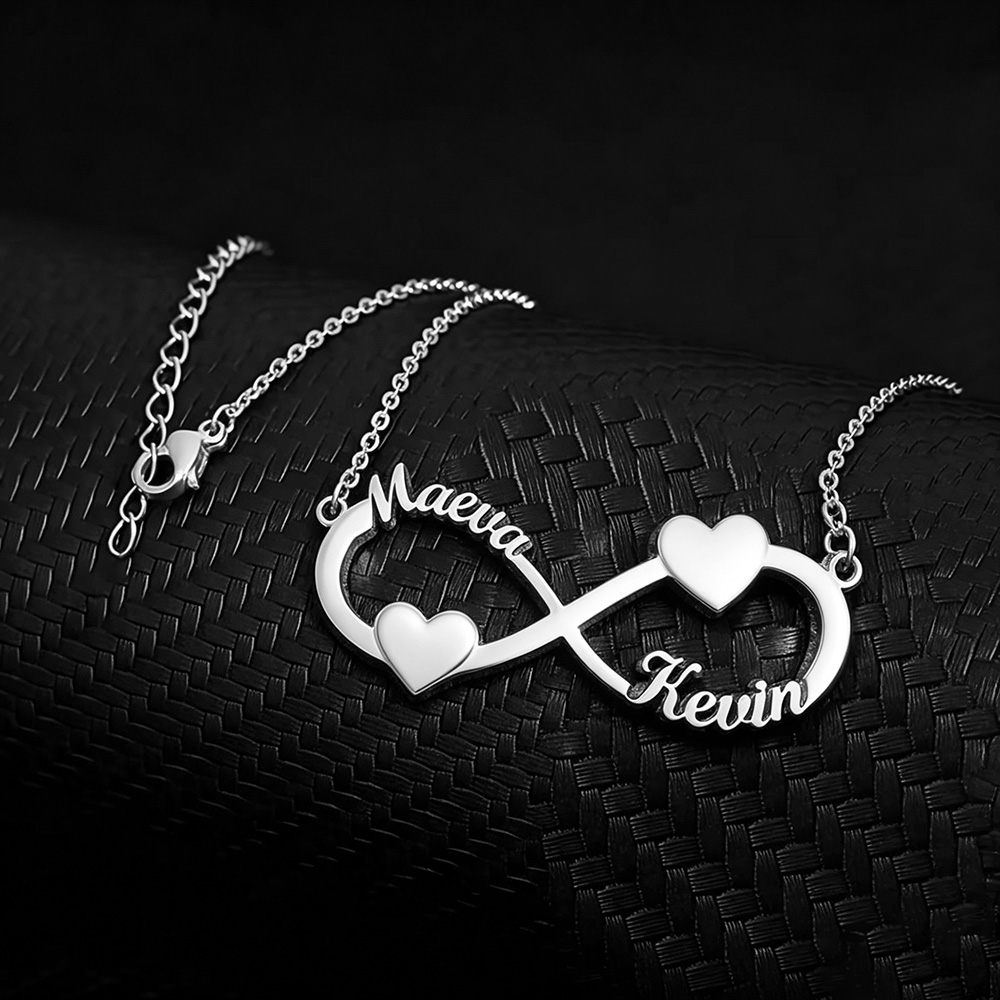 Custom Name Necklace Infinity  - đánh giá và giá Women Fashion Names