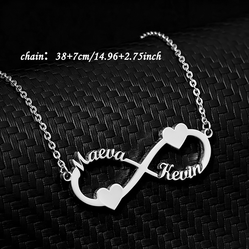 Custom Name Necklace Infinity  - đánh giá và giá Women Fashion Names