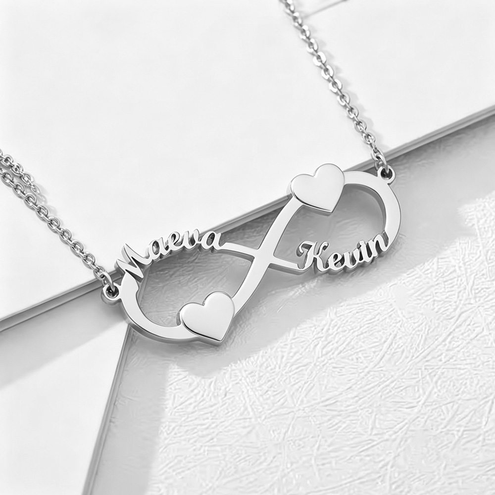 Custom Name Necklace Infinity  - đánh giá và giá Women Fashion Names