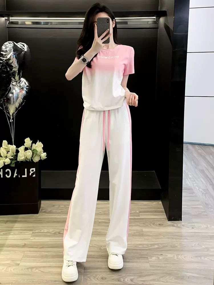 Summer high-end fashion color  - đánh giá và giá Wide Leg Palazzo Pants