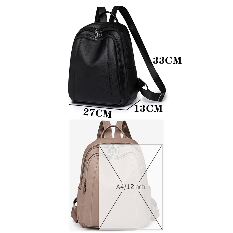 High Quality Leather Backpack  - đánh giá và giá Women Fashion Online