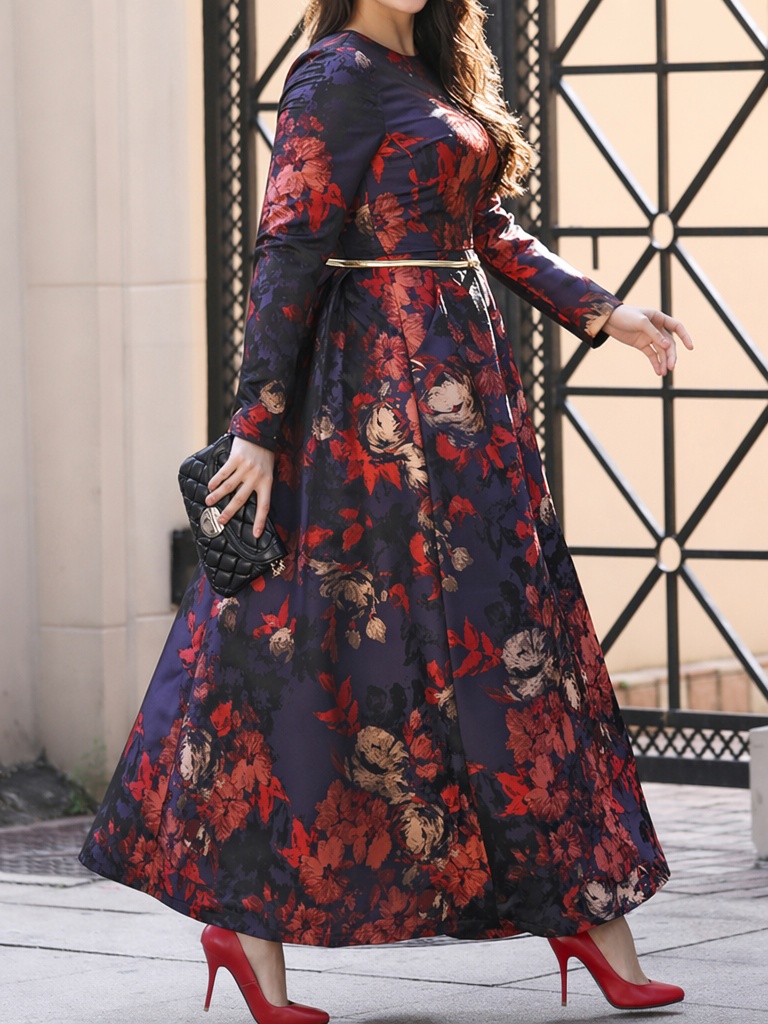 DEVCHATA Plus Size Women Vinta - đánh giá và giá Maxi Dress Boho