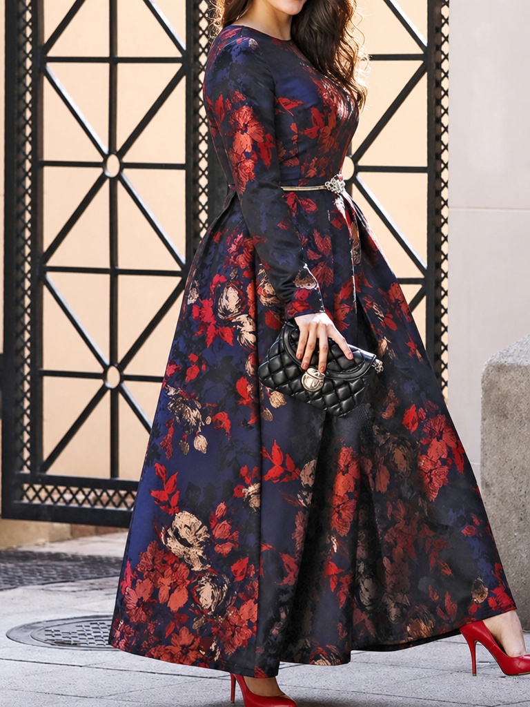 DEVCHATA Plus Size Women Vinta - đánh giá và giá Maxi Dress Boho