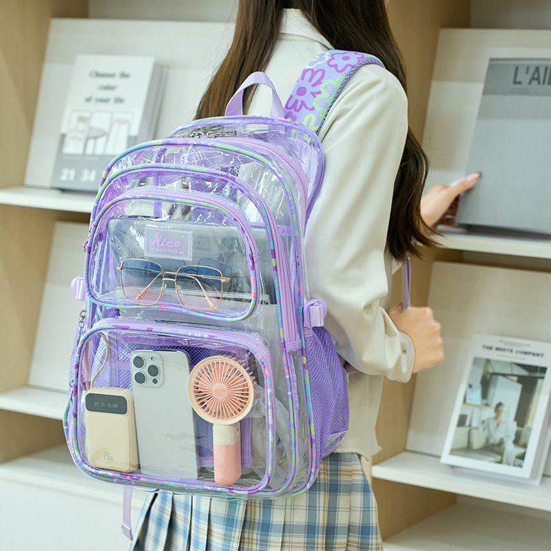 Transparent Backpack for Women - đánh giá và giá Women Fashion Online