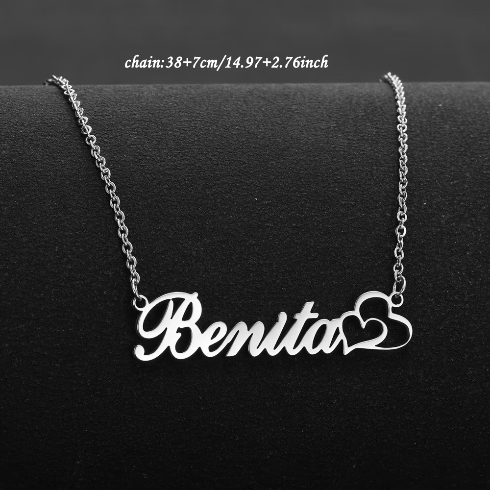 Personalized Double Heart Cust - đánh giá và giá Women Fashion Names