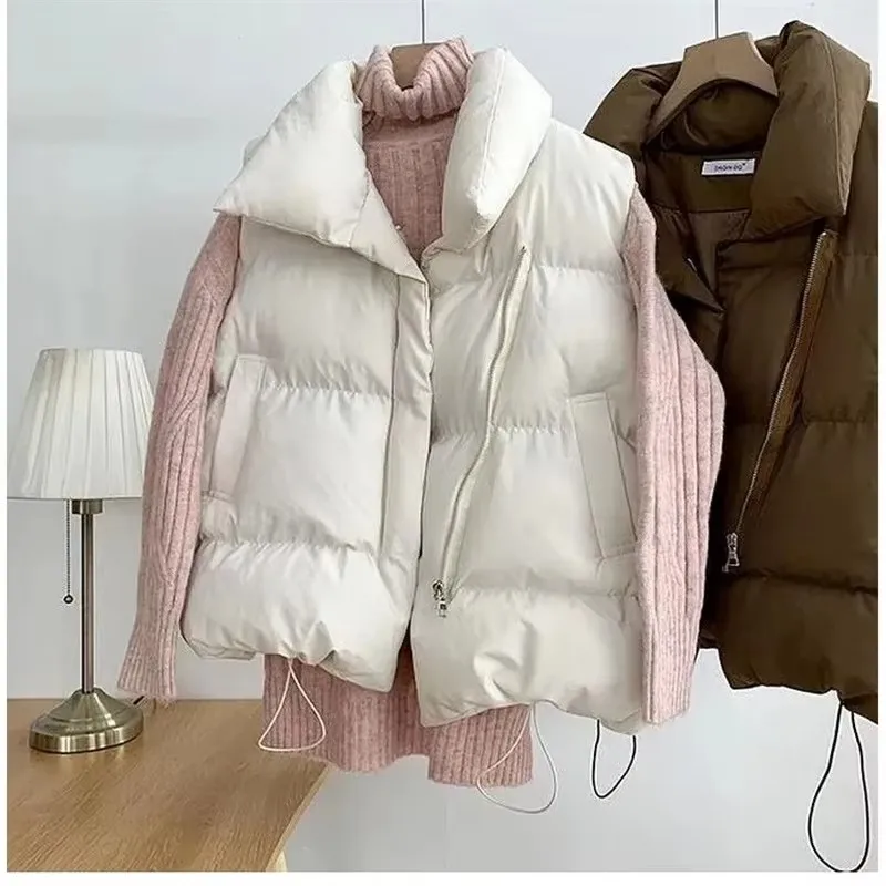2025 New Winter Warm Cropped V - đánh giá và giá Puffer Vest Fashion Women