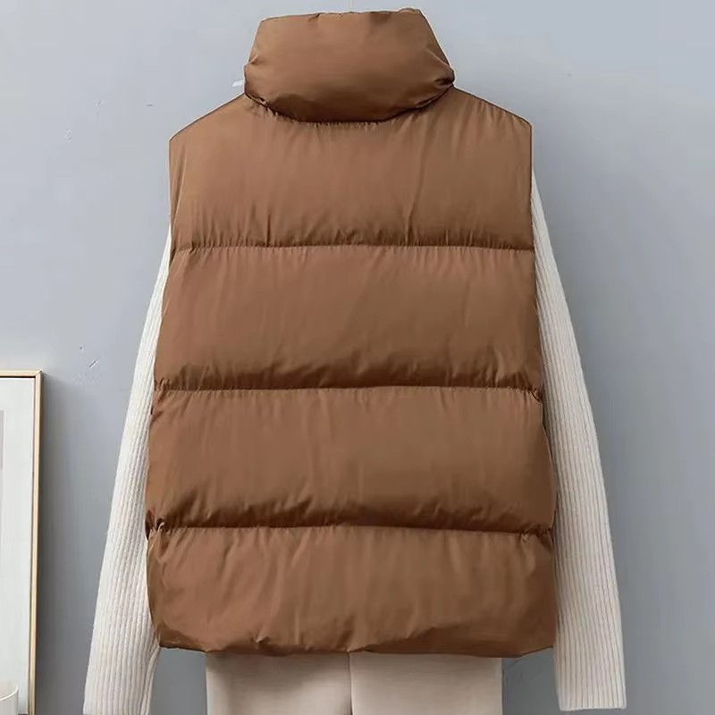 2025 New Winter Warm Cropped V - đánh giá và giá Puffer Vest Fashion Women