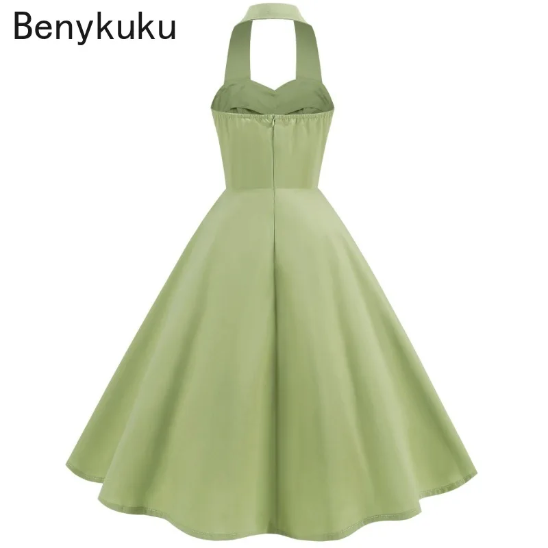 Solid Backless Pin Up 50s 60s  - đánh giá và giá Women'S Fashion Of The 60S