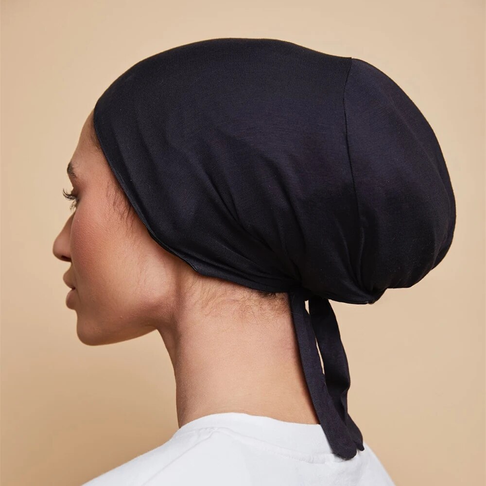 Modal Satin Hijab Cap Islam Un - đánh giá và giá Women'S Fashion Visor