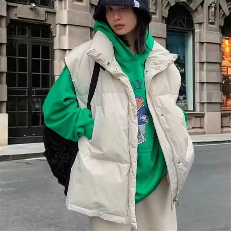 2025 New Korean Winter Vest Ja - đánh giá và giá Puffer Vest Fashion Women