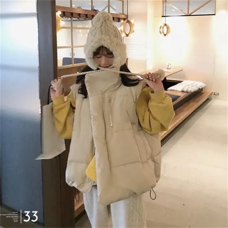 2024 New Korean Vest Puffer Ja - đánh giá và giá Puffer Vest Fashion Women