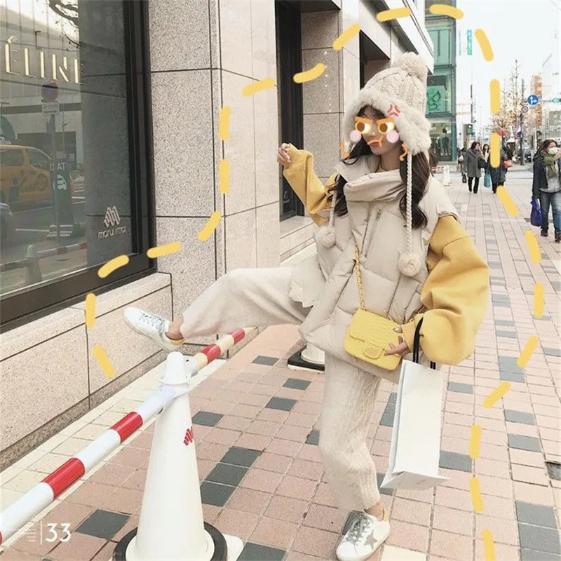 2024 New Korean Vest Puffer Ja - đánh giá và giá Puffer Vest Fashion Women